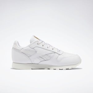 Reebok Classic Leather Turnschuhe Kinder - Weiß/Gold - DE 435-XIN